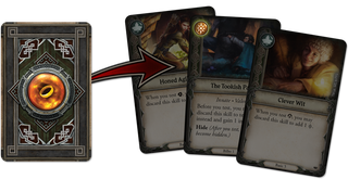 Three cards drawn, one success